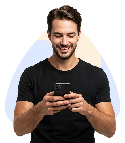 Person using Loomfast app