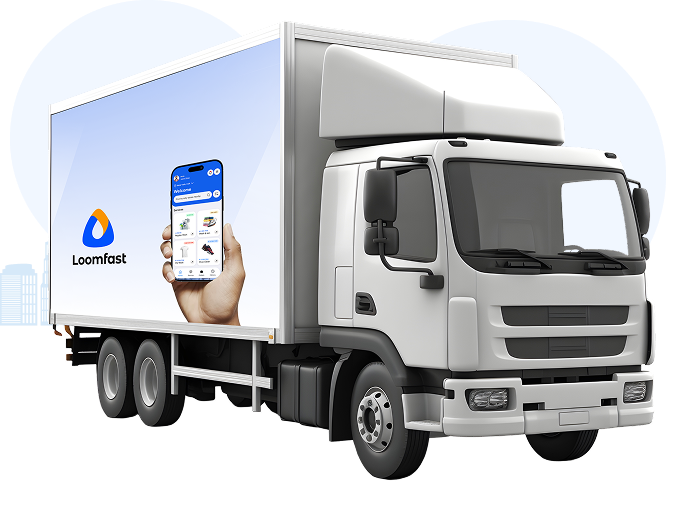 Loomfast delivery vehicle